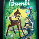 Walt Disney's BAMBI Book Golden Press large c 1941 30th print 1979