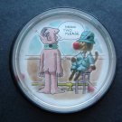Man on Leash Held by Dog Dexterity Jiggle Puzzle Made in USA 3 3/4"