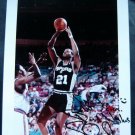 Sidney Green San Antonio Spurs NBA Basketball # 21 Color Photo with Autograph