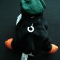 COCA COLA  Black and White PENGUIN in Delivery Cap # 0108 Bean Bag Plush 1997
