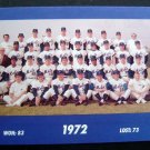 1972 NY Mets Team Photo Card 5" x 7" Promo Seaver Berra McGraw Staub Agee