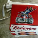 2002 Basketball NBA Philadelphia All Star Game Budweiser Beer String Banner