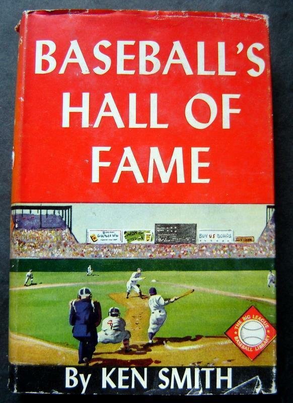 Vintage 1952 Baseball's Hall of Fame Book by Ken Smith with Dust Jacket ...