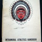 Intramural Athletics Handbook University of Massachusetts Amherst 1967 - 68