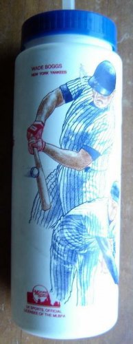 New York Yankees Superstar Series Plastic Bottle Mattingly Boggs Perez Tartabull