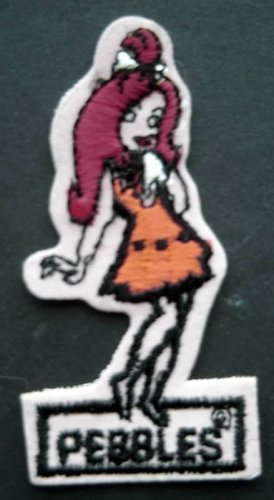 PEBBLES FLINTSTONE TV Show Hanna Barbera Cartoon Patch 1960's