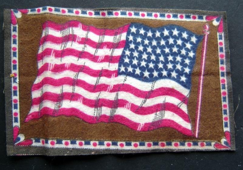 Vintage Tobacco Blanket United States Flag 4