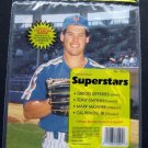1989 Superstar Photos 4 Pack Ripken Jr McGwire Gwynn Jefferies MIP # 70005