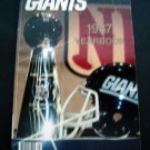 New York GIANTS Football 1987 World Championship YEARBOOK