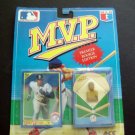 MVP BB 1990 Score Card & Pin NY YANKEES BERNIE WILLIAMS