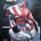 ROCKY IV 1985 Movie Theater Program Sylvester Stallone Talia Shire