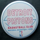 Detroit Pistons NBA Basketball Club Pin 3" Diameter