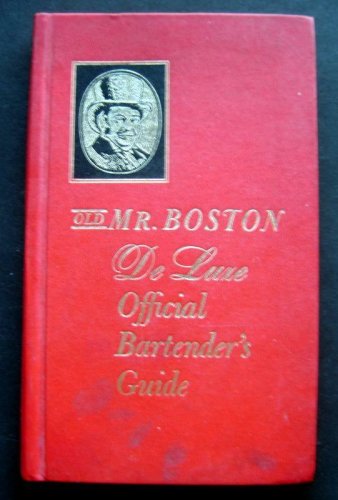 1968 Old Mr Bostons DeLuxe Official Bartenders Guide Book Cocktail Drink Recipes