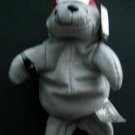 COCA COLA Gray SEAL in Baseball Cap # 0107 Bean Bag Plush 1997