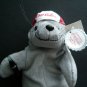 COCA COLA Gray SEAL in Baseball Cap # 0107 Bean Bag Plush 1997