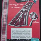 Vintage 1969 Tru Scale Models Catalog HO Train Trackage
