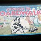 1985 ADVANCE To BOARDWALK Game by Parker Bros Complete Monopoly Atlantic City
