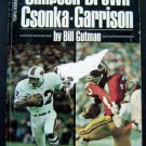 Great Running Back Football Book by Gutman Simpson Brown Csonka Garrison 1974