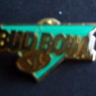 Bud Bowl VI Football Metal  Pin Budweiser Beer Advertising 1 1/2"