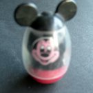 Vintage Mickey Mouse Walt Disney Roly Poly Weighted Bottom Childs Toy