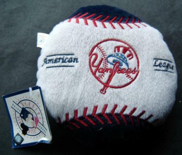 New York Yankees Soft Plush Baseball American League 5 1/2" Round Good Stuff