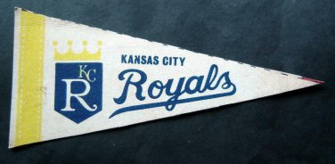 Kansas City Royals Mini Baseball Pennant 9" x 4"