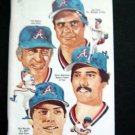 1983 Atlanta BRAVES Media Information Guide Murphy Niekro Torre Cover