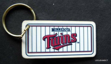 Minnesota Twins Plastic Key Chain Tag Express MLB  3" x 1 1/2"