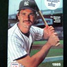1985 New York YANKEES Media Information GUIDE Press Radio TV Don Mattingly Cover
