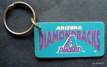 Arizona Diamondbacks Plastic Key Chain Tag Express MLB 1995 2 1/4"