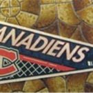Vintage Montreal CANADIENS NHL Hockey PENNANT