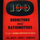 1955 BOSTON GEAR 100 Series Reductors and Ratiomotors CATALOG R-56 Booklet Mass