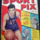 Sport Pix Magazine April 1949 Ed Macauley Basketball Cover Joe DiMaggio Story