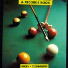 BILLIARDS The Official Rules & Records BOOK 1992 Techniques Equipment