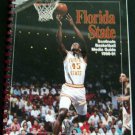 1990-91 FLORIDA STATE Seminole BASKETBALL Media Guide PROGRAM Spiral Bound