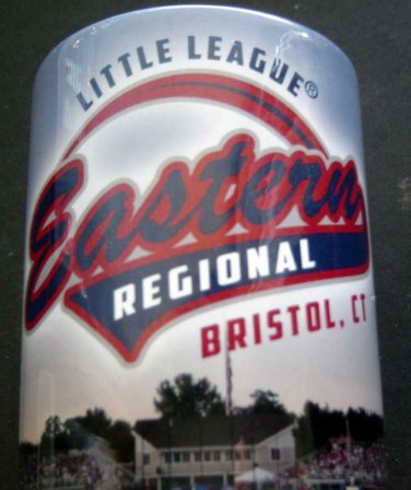 LITTLE LEAGUE BASEBALL Eastern Regional Bristol Ct. Ceramic CUP MUG 4 1/2" x 3"