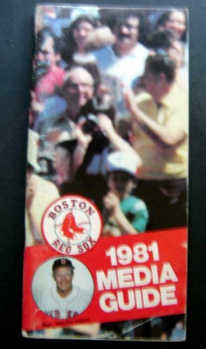 1981 Boston Red Sox Media Information Guide Ralph Houk Mgr. Cover