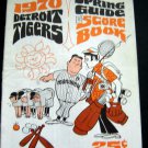 DETROIT TIGERS 1970 Spring Guide & Score Book Unscored