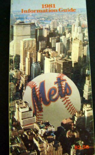 1981 New York METS Media Information GUIDE Press Radio TV