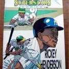 Rickey HENDERSON Baseball Superstars COMICS 1992