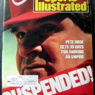 Sports Illustrated Pete Rose Suspended Cover May 9, 1988