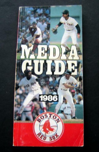1986 Boston Red Sox Media Information Guide Wade Boggs Cover Fair