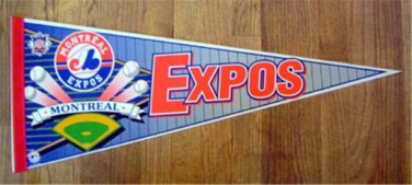 Montreal EXPOS New Baseball PENNANT 1990's Wincraft