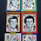 1976 Cincinnati Reds 6 Superstars Linnett Art Cards Rose Morgan Concepcion