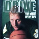 DRIVE The Story of My Life by LARRY BIRD Celtics Basketball Paperback Book 1989