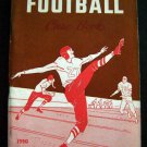 1950 FOOTBALL CASE BOOK Softcover Official 5 x 7 Equipment Ads Illustrated