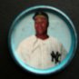 1963 All Star Baseball Salada Junket Metal Coin Elston Howard N Y Yankees #45 VG