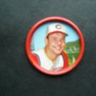 1963 All Star Baseball Salada Junket Metal Coin Bob Purkey Cincinnati Reds # 6