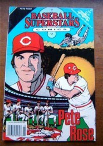 Pete ROSE Cincinnati Reds Baseball Superstars COMICS 1992