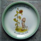 Holly Hobbie When You Smile at the World Commemorative Plate 10" Amer Greetings